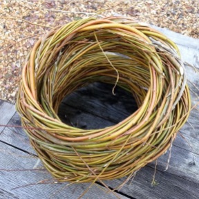 Pre-made willow wreaths