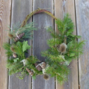 Wreath by Oliver and his mum